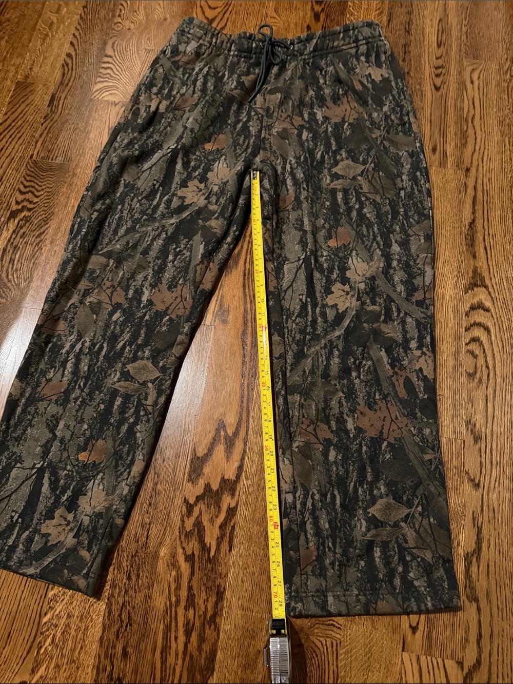 Abercrombie & Fitch tree camo wide leg sweatpants large - Picture 8 of 16